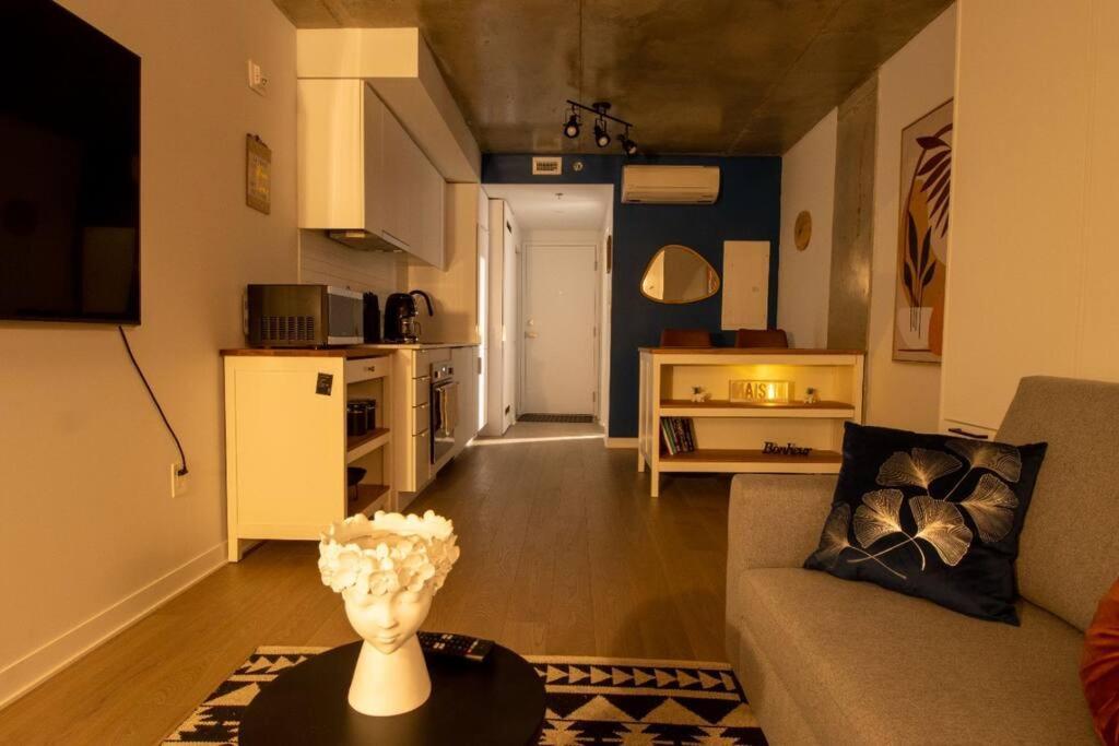 Bel Appartement Au Centre-Ville Montréal Exteriör bild