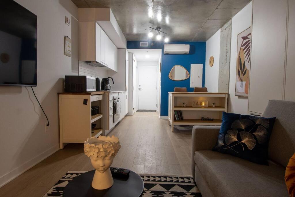 Bel Appartement Au Centre-Ville Montréal Exteriör bild